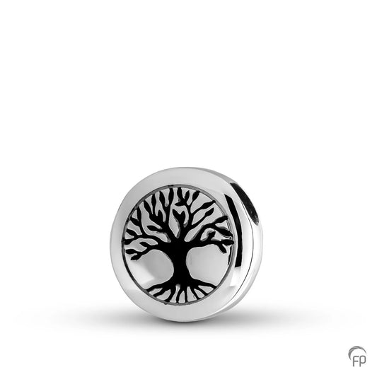 Ashanger levensboom,de ashangers uit deze collectie gedenksieraden zijn eenvoudig zelf te vullen en te bestellen in zilver, geelgoud en witgoud
