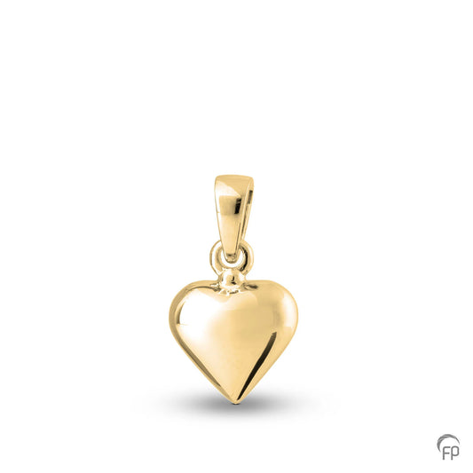 Hanger in hartvorm,de ashangers uit deze collectie gedenksieraden zijn eenvoudig zelf te vullen en te bestellen in zilver, geelgoud en witgoud