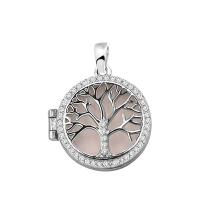 Ashanger levensboom, waar as en haar in verwerkt wordt. Silver
