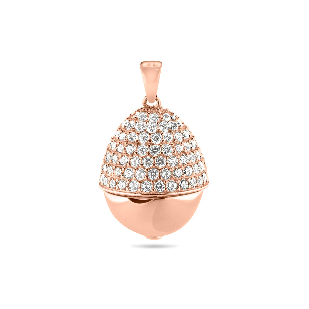 Ashanger Fabergé ei, waar as en haar in verwerkt wordt