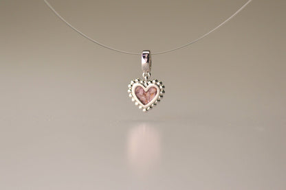 Gedenkbedel hart pearl