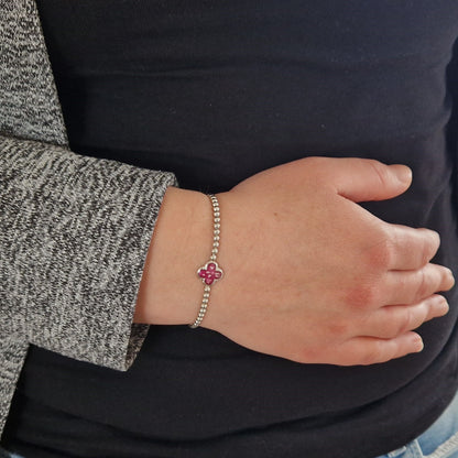Flexibele as armband met compartiment voor as of haar, gedenksieraden. Alle